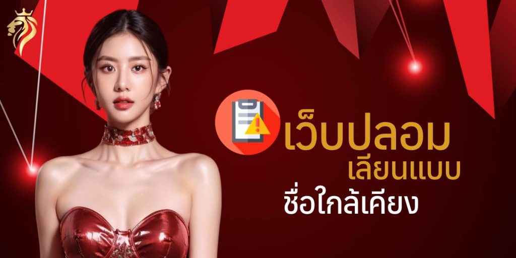 เว็บปลอมเลียนแบบชื่อใกล้เคียง เว็บปลอมเลียนแบบชื่อใกล้เคียง